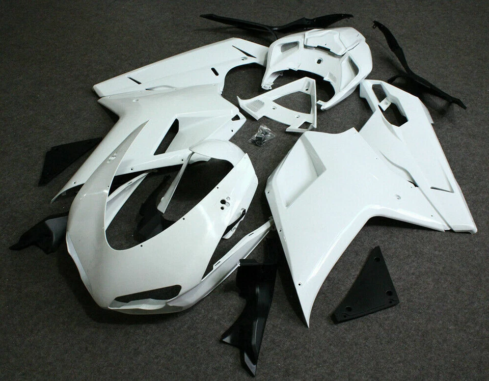 Kit de carrocería de carenado de inyección ABS sin pintar para Ducati 848 1098 1198 07-12 Foto 1 de 4