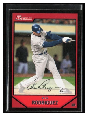 2007 Bowman #200 Alex Rodriguez - Image 1 of 2