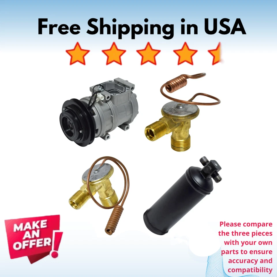 Kit Compresor A/C Fit Mazda MPV 1990-1993 Foto 1 de 4