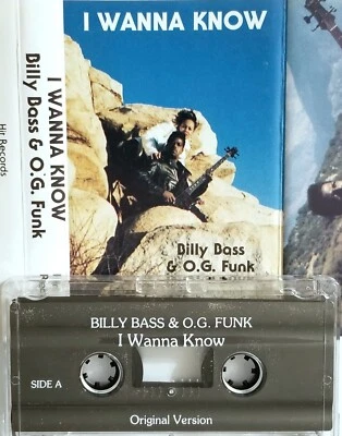 BILLY BASS & OG FUNK DEMO CASSETTE TAPE PRIVATE 1991 LA SOUL R&B MODERN P 45 7" - Image 1 of 4
