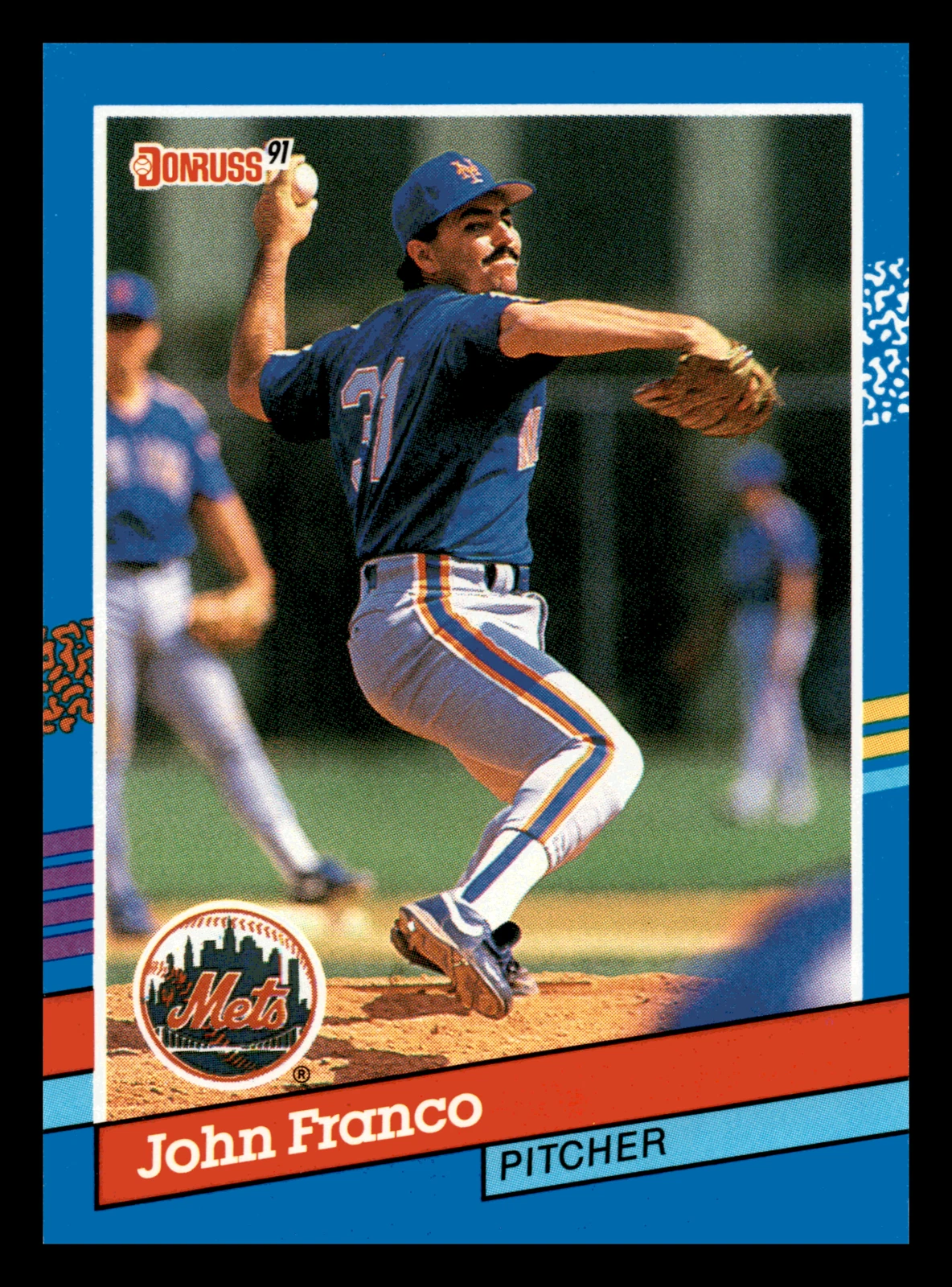 1991 Donruss John Franco  New York Mets #322 NM-MINT Baseball Card