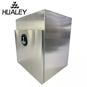 600*500*650mm Aluminium Toolbox Rectangular TRUCK Undertray Underbody Tool Box - Picture 1 of 11