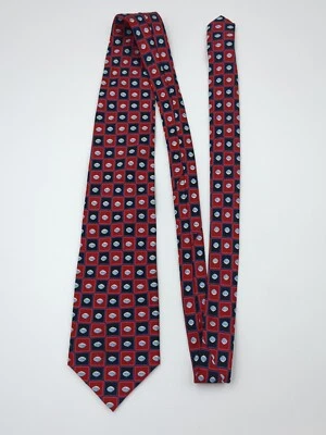 Corbata de cuello de seda para hombre Pfizer Pharmaceutical Viagra azul con impresión de píldora representante de medicamentos médicos Foto 1 de 4