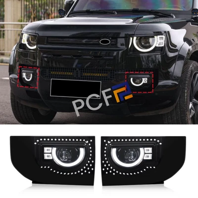 Luces antiniebla delanteras LED luces de conducción para Land Rover Defender 90 110 130 2020-2025 Foto 1 de 4