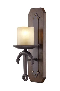 Livex Lighting 4861 Bronze Cape May 1-Light Wall Sconce - Picture 1 of 5