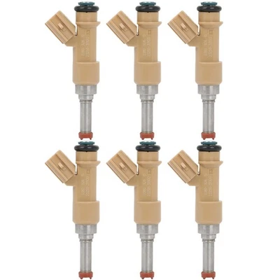6pcs Fuel Injectors For 2010-2022 Toyota 4Runner 2010-2014 Toyota FJ Cruiser Foto 1 de 4