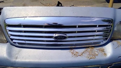 Grelha horizontal barras cromadas compatível com 98-11 Ford Crown Victoria fabricante de equipamento original - Imagem 1 de 4