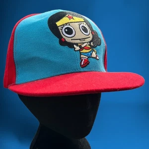 Six Flags Park Exclusive Wonder Woman Snapback Hat - Picture 1 of 8