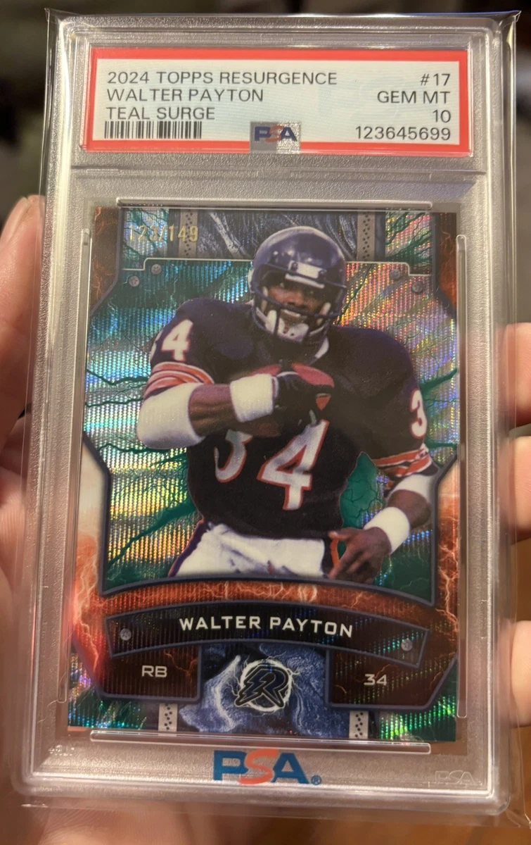 Walter Payton 10 Graded Football Sports Trading Cards for sale | eBay