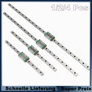 MGN12 MGN9 Linearführung Gleitschiene Linear Rail mit Block 200-1000mm CNC - Bild 1 von 10