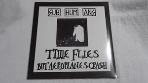 SUBHUMANS Time Flies + Rats LP reissue UK anarcho punk Rudimentary Peni - Imagen 1 de 2