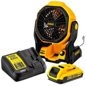 DeWalt DCE511D1-XE 18V 2.0Ah XR Li-ion Cordless Jobsite Fan Combo Kiti - Picture 1 of 1