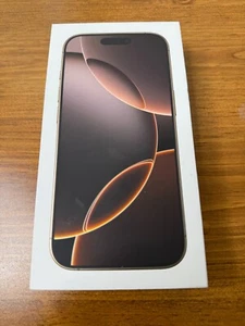 Apple A3083 iPhone 16 Pro Desert Titanium 256 - tylko puste pudełko - Zdjęcie 1 z 2