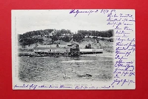 AK VALPARAISO in Chile 1907 Badeanstalt Banos de las Torpederas   ( 36297 - Bild 1 von 2