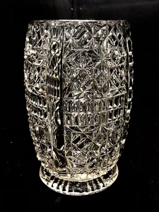 EAPG 1886 O'Hara #725 Gänseblümchen in Diamant Sellerie Vase 6,75" - Bild 1 von 3
