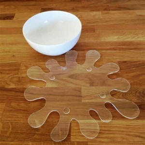 Splash Placemat Set - Clear - Picture 1 of 3