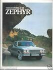 Auto Brochure - Mercury - Zephyr - 1979  (AB767) 