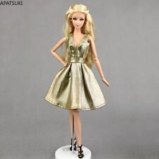 Leather Doll Dress For 11.5" Doll Clothes Outfits Accessories 1/6 Kid Toy US