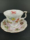 Royal Albert CANADA Flowers Tea Coffee Cup and Saucer "Our Emblems Dear"