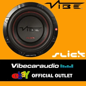 Vibe SLICK10D2-0V - 10 "Dual 2 Ohm Car Subwoofer 1500 Watts Max Power - Imagen 1 de 1