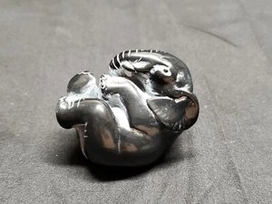 Adam Binder Palm Charm Ebony Elephant - Picture 1 of 7