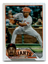 2023 Topps Update LaMonte Wade Jr. Card #US264 - Rainbow Foil Parallel