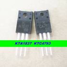 10Pcs Kta1837 A1837 + 10Pcs Ktc4793 C4793 Transistor To-220F  2011 #A6-32
