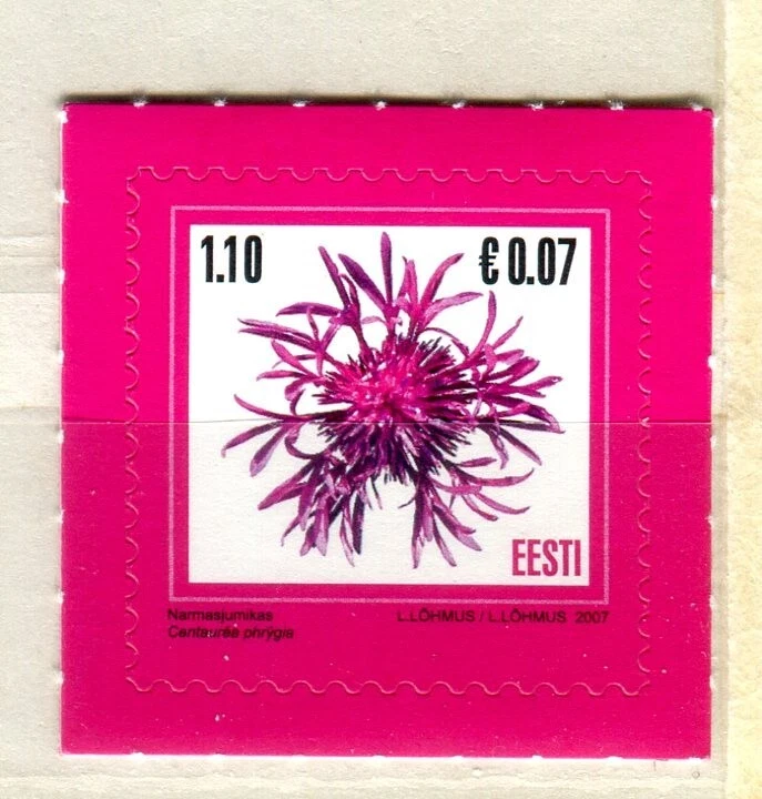 EST_382 2007 Estonia flores MNH Foto 1 de 1