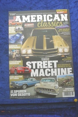 American Classics 6/21 Chevelle SS 396 AMC Gremlin Corvette Mako Shark Mustang S - Immagine 1 di 2