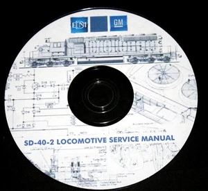 EMD SD-40-2 Lok Serviceanleitung PDF Seiten auf DVD - Bild 1 von 6