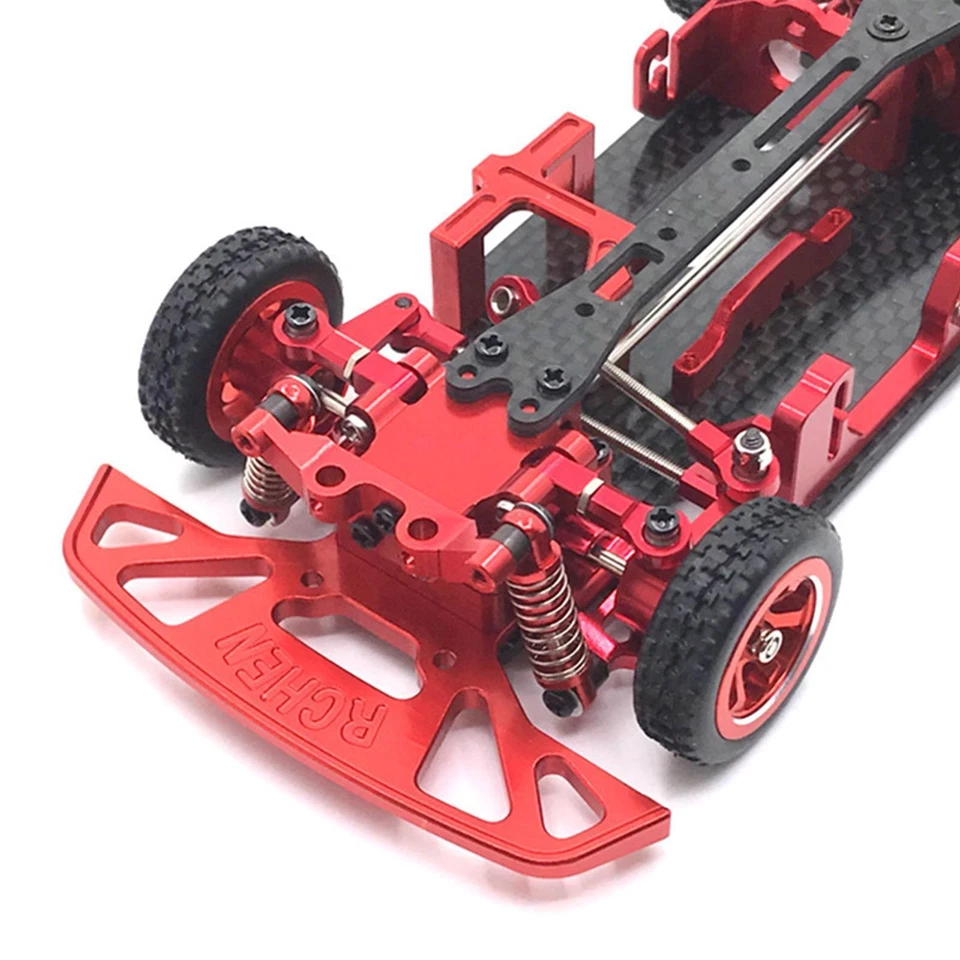 Parachoques delantero de metal para Wltoys RC01 K989 K999 1:28 Foto 1 de 1