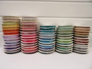 3mm x 50 metre roll or 10 metre bundle satin ribbon 1/8" double sided Tape UK - Picture 1 of 80