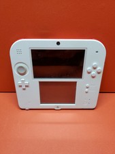 Nintendo 2DS White & Red Handheld System ~ Tested & Working