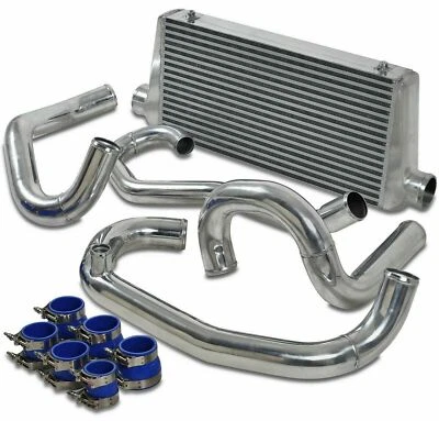 Abrazaderas acopladores de tubería intercooler de montaje frontal FMIC PARA 1995-2000 Impreza GC8 Foto 1 de 2