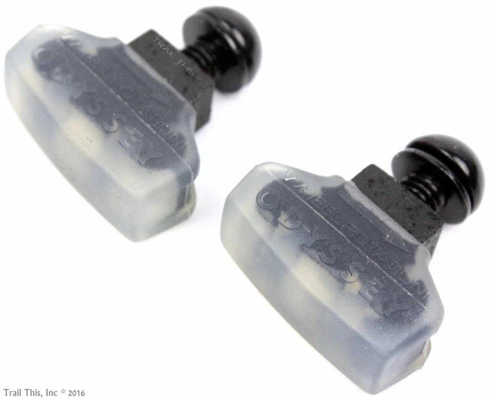 Odyssey Ghost Clear Soft Compound BMX Bicycle U-Brake Pads Threaded Post - Image 1 of 2
