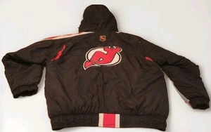 New Jersey Devils Vintage Starter Jacke Mid 90er Gr. XL rot schwarz NHL Hockey - Bild 1 von 14