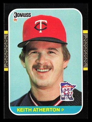 Keith Atherton 1987 Donruss #272 Minnesota Twins BUY3GET1FREE - Image 1 of 2