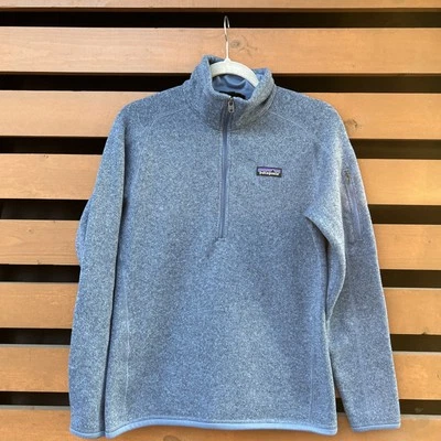 Patagonia Better Sweater Womens S Classic Navy Pullover Fleece 1/4 Zip Outdoor - Image 1 of 4