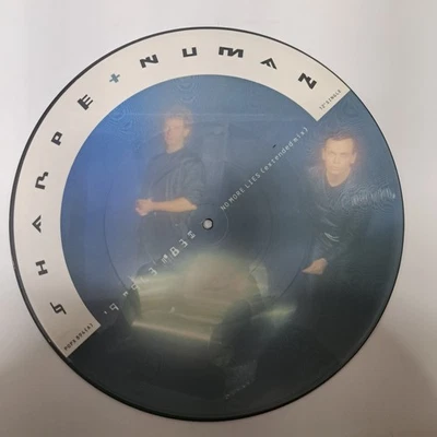 Sharpe and Numan (Bill and Gary) - No More Lies (12 inch Vinyl Picture Disc) EX - Image 1 of 3