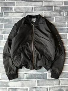 VTG STREETWEAR JAPANESE STYLE BOMBER CARGO JACKET 90S Y2K - Picture 1 of 8