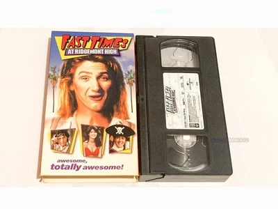 Fast Times At Ridgemont High VHS 1982 комедийный фильм подросток Шон Пенн Кейтс 80-е - Изображение 1 из 4