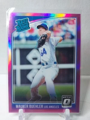 Panini Donruss Optic 2018 - Clasificado Rookie Walker Buehler #41 Pink Prizm  Foto 1 de 4