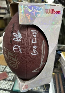 Tyreek Hill Signed Football W / Note Authenticated Via JSA - Picture 1 of 5