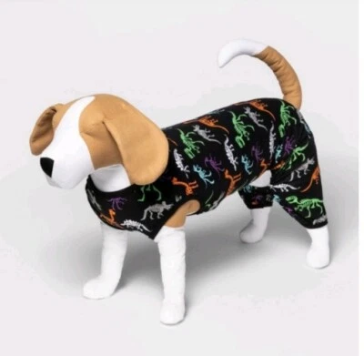Halloween Dinosaurio Dormir Perro Gato Pijama Hyde & Eek Extra Grande Foto 1 de 4