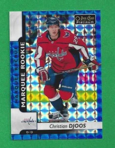 2017-18 O-Pee-Chee Platinum Royal Blue Cubes CHRISTIAN DJOOS /99 Capitals - Picture 1 of 2