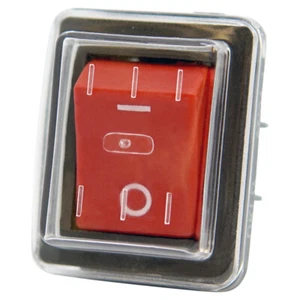 Interruptor basculante ON-OFF 230V AN01, impermeable, TÜV probado - igual construcción HY12-9-7 - Imagen 1 de 4