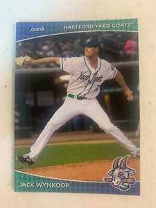Jack Wynkoop 2018 Hartford Yard Goats Team Card