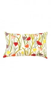 Turkish Fine Silk Style Pillow 16"x24" - Picture 1 of 2