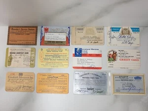 Bulk Lot Early US Merchant Credit Cards Americana Ephemera Junk Journal (Lot 2) - Picture 1 of 5