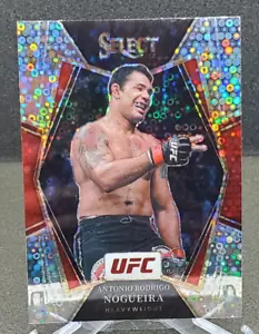 2022 Panini Select UFC Antonio Rodrigo Nogueira Premier Level Silver Disco #168 - Picture 1 of 2
